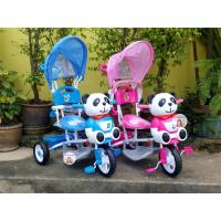 ราคา 3ล้อ ด้ามเข็น หน้าแพนด้า จักรยานสามล้อ จักรยานเด็กสามล้อ แพนด้า มีด้ามเข็น จักรยานเด็ก สามล้อปั่น รถ3ล้อ จักรยานมีด้าม23 (99748603)