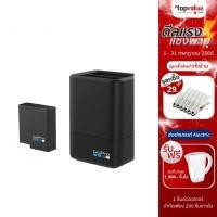 ราคา [ส่งฟรี] GoPro Dual Battery Charger+Battery สำหรับ Gopro 5 Gopro 6 Gopro 7 Gopro 8 Black (1312287349)