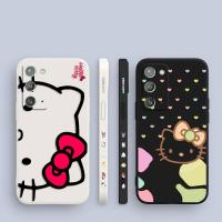 ราคา เคสโทรศัพท์มือถือ พิมพ์ลาย Hello Kitty มีลายด้านข้าง สําหรับ Samsung Galaxy Note 20 10 9 8 J8 J7 J6 J5 J4 M62 M53 M52 M51 M33 M3 (22747572134)