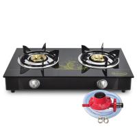 ราคา Gmax เตาแก๊สหน้ากระจก 2 หัว หัวทองเหลือง ไฟแรง รุ่น GL-702PC เตาแก๊ส 2 หัว Gas Stove เตาแก๊สตั้งโต๊ะ กระจกนิรภัย (รับประกัน1ปี) (1030603455)