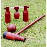 ราคา วู้ดบอลt woodball พร้อมกระเป๋า รุ่น เดี่ยว, คู่ (br) k+n t od (3841430737)