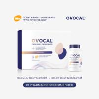 ราคา OVOCAL Calcium L-Threonate + NEM® for joint 30 tab อาหารเสริมฟื้นฟูข้อเข่าเสื่อม ปวดเข่า กระดูกทับเส้น ลิขสิทธิ์จากสหรัฐ (5844266352)