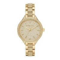 ราคา [ของแท้ รับประกันโดยเซ็นทรัลกรุ้ป] Michael Kors นาฬิกาข้อมือผู้หญิง รุ่น OUTLET SLIM RUNWAY MK3632 สีทอง[รับประกัน 2 ปี (9958561813)