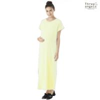 ราคา ชุดเดรสคุณแม่ตั้งครรภ์ ชุดให้นมบุตร ชุดเดรสเปิดเต้าให้นมบุตรได้ YELLOW (2609939465)