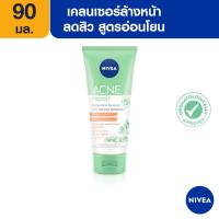 ราคา [ส่งฟรี+โค้ดลดเพิ่ม400.-]นีเวีย เจลล้างหน้า แอคเน่ รีแพร์ เจนเทิล ไมโคร เคลนเซอร์ 90 มล. NIVEA (10973029662)