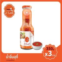 ราคา J-Lek (เจ๊เล็ก) น้ำจิ้มสุกี้ ขวดแก้ว ขนาด 350 กรัม แพ็ค 3 ขวด (1481342237)