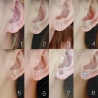 ราคา [มินิมอลสีพิงค์โกลด์6] ต่างหูมินิมอล ราคาต่อคู่ มีแป้น(ทับหลัง)แบบโลหะให้ทุกคู่ (4052149019)