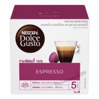 ราคา พร้อมส่ง NESCAFE DOLCE GUSTO แคปซูลกาแฟ ESPRESSO แคปซูลกาแฟคั่วบด 16 แคปซูล 1 กล่อง กาแฟแคปซูล (4855321768)