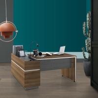 ราคา SB Design Square โต๊ะทำงาน ขนาด 150 ซม. รุ่น Buford (150X150X75 ซม.) แบรนด์ KONCEPT FURNITURE (6264742243)