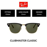 ราคา Ray-Ban Clubmaster - RB3016 W0365 size 51 -sunglasses (907987386)