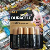 ราคา ถ่าน Duracell Alkaline Size AA 1.5V แพค 8ก้อน รุ่น LR6 ของใหม่ ของแท้บริษัท (5994156449)