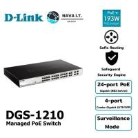 ราคา โค้ดลด300 "LSXY5MTT" D-LINK DGS-1210-28P 28-Port Gigabit Smart Managed PoE Switch (21140635503)