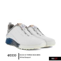 ราคา ECCO S THREE BOA MEN ECCO GOLF GOLF SHOES รองเท้ากอล์ฟผู้ชาย รองเท้ากีฬาชาย รุ่น สีขาว (WHITE/SEAPORT) SS21 (6783885761)