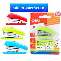 ราคา ชุดเย็บกระดาษมินิ เบอร์ 10 พร้อมลวด Deli 0253 Mini Stapler แถมฟรีลวดเย็บ 1 กล่อง แม็ก แม็กเย็บกระดาษ แม็คเย็บกระดาษ (4771737169)