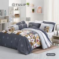ราคา Tulip x หมาจ๋า รุ่น Tulip Delight ชุดเครื่องนอน ผ้าปูที่นอน ผ้าห่มนวม หมาจ๋า ลิขสิทธิ์แท้ ลาย DLC044 ทิวลิป ดีไลท์ (6116605566)