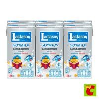 ราคา แลคตาซอย น้ำนมถั่วเหลืองยูเอชที รสงาดำ 125 มล. แพ็ค 6 (1431002825)