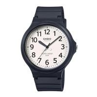 ราคา Casio Standard นาฬิกาข้อมือผู้ชาย สายเรซิ่น รุ่น MW-240,MW-240-7B - สีดำ (2390279226)