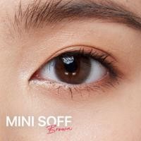 ราคา Mini Soff Brown (soft) สายตาปกติถึง-4.75 คอนแทคเลนส์ Kitty kawaii (5516955090)