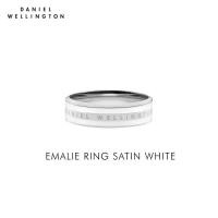 ราคา Daniel Wellington แหวน EMALIE RING SATIN WHITE 54 มม ทูโทน (21842863004)