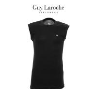 ราคา Guy Laroche เสื้อแขนกุดคอกลมสีดำ USA Cotton 100% รุ่น (JVR2423R8) (924222765)