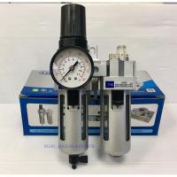 ราคา THBชุดกรองลม F+R+L (Filter+Regulator+lubricator) มีขนาด (1/4",3/8",1/2") รุ่น FRL50 Made in taiwan (2412728584)