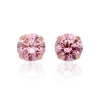 ราคา Jewelry buffet ต่างหู ต่างหูเงินแท้ ต่างหูพลอย ต่างหูแฟชั่น พลอยชมพู ต่างหู Pink STUD เงินแท้925 ชุบโรสโกลด์ (1859914457)