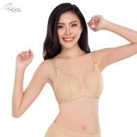 ราคา Presea บราลูกไม้ มีโครงแบบอ่อน ไซซ์ใหญ่ Lace bra MA1701 (2973186836)