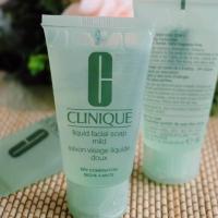 ราคา 30 ml. Clinique Liquid Facial Soap Mild Dry Combination 30ml. หมดอายุ 12 ปี 2024 (527473853)