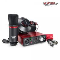 ราคา [ช้อปวันนี้รับคูปองส่วนลด 1,000.- MAX] Audio Interface Focusrite Scarlett solo Studio Pack Gen 2(Mic condenser,หูฟัง,สายแจ๊คไมค์10m)พร้อมรหัสดาวน์โหลด software (2786118817)