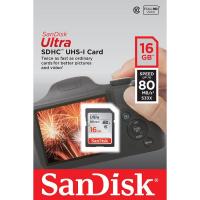ราคา SanDisk Ultra SD Card 16GB Class10 Speed 80MB/s (SDSDUNC_016G_GN6IN) เมมโมรี่ การ์ด SD และ SDHC แซนดิส สำหรับ กล้องถ่ายภาพ กล้องถ่ายรูป DSLR รับประกัน 10 ปี โดย Synnex (สีเงิน) (1433897900)
