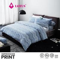 ราคา LOTUS ชุดผ้าปู 3.5ฟุต+ผ้านวม ลายLI 064 รุ่น Impression Print ส่งฟรี (1578161918)