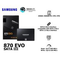 ราคา SAMSUNG 870 EVO 250GB /500GB1TB /2TB /4TB SSD 2.5 SATA III รับประกัน 5ปี (21172371833)