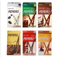 ราคา Lotte PEPERO ป๊อกกี้เกาหลี 1กล่องมี 8เเพ็ค มี 4 รส น้ำหนัก 256 กรัม Exp. 10/2023 (1886588176)