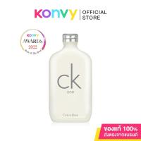 ราคา Calvin Klein One Eau De Toilette 200ml น้ำหอมคาลวิน ไคลน์สำหรับ Unisex กลิ่นหอมแนวซิตรัส สะอาดสดชื่น. (5584014088)