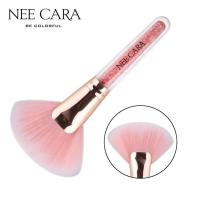 ราคา NEE CARA นีคาร่า แปรงแต่งหน้า แปรง แปรงปัดแป้ง แปรงแต่งหน้าทรงพัด N849 NEE CARA FAN BRUSH (6200215946)