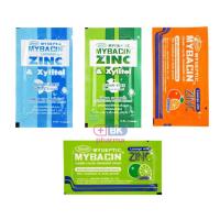 ราคา Mybacin Zinc มายบาซิน ซิงค์ เม็ดอม ยาอม รสส้ม รสมะนาว มิ้น / แอปเปิ้ล ทริปเปิ้ลมิ้น Suger Free ไม่มีน้ำตาล 10 เม็ด 1 ซอง (10934267546)