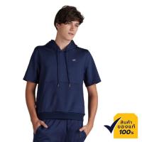 ราคา Mc JEANS เสื้อกันหนาว เสื้อแขนยาว เสื้อ ฮู้ด mc รูปทรงสวยคลาสสิค สีกรมท่า MTSP480 (3257764916)