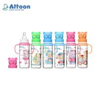 ราคา ขวดนมเด็ก ATTOON CENTER ขวดน้ำหัดดูด (แถมฟรีจุกนม)ขวดนมทารก ขนาด 8 ออนซ์ พร้อมฝาทรงรูปหมี (แพ็ค6) (4948490825)