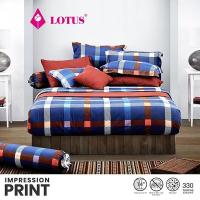 ราคา LOTUS ชุดผ้าปู 5 ฟุต 5 ชิ้น ลาย LI 061 รุ่น Impression Print ส่งฟรี (3068628138)
