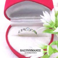 ราคา RA018 แหวนพลอยมูนสโตนแท้ ( Moonstone ) ตัวเรือนเงินแท้ 925 ชุบทองคำขาว มีไซส์ 52 ไซส์อื่นมีค่าแก้ไซส์ 150 บาทค่ะ (23425947022)