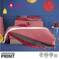 ราคา LOTUS ชุดผ้าปู 6 ฟุต 5 ชิ้น ลายLI 054B รุ่น Impression Print ส่งฟรี (1578208227)