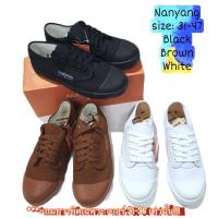 ราคา รองเท้าผ้าใบนันยาง205S (เบอร์31-36 เป็นรุ่นใหม่ไม่ต้องผูกเชือกนะคะ) เบอร์ 44-47อยู่อีกลิ้งนะคะ (1831537882)
