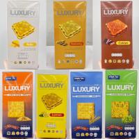 ราคา (ซื้อ 1 แถม 1) Hwa Tai Luxury Cracker ลักซูรี ขนมแครกเกอร์ มี 7 รสชาติ (3333384171)