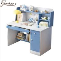 ราคา Greenforst โต๊ะทำงาน โต๊ะคอมพิวเตอร์ โต๊ะอ่านหนังสือ โต๊ะพร้อมชั้นวางและลิ้นชักเก็บของ รุ่น A-2262 (10645633654)
