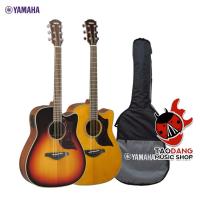 ราคา [ช้อปวันนี้รับคูปองส่วนลด 1,000.- MAX] กีต้าร์โปร่งไฟฟ้า Yamaha A1M สี Vintage Natural, Tobacco Borwn Sunbust - Electric Acoustic Guitar Yamaha A1M[ฟรีของแถมครบชุด] [พร้อมSet Up&QCเล่นง่าย] เต่าแดง (2