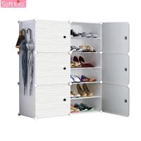 ราคา Softkiss ตู้เก็บรองเท้า ตู้รองเท้า ตู้ใส่รองเท้า ที่วางรองเท้า ชั้นวางรองเท้า ชั้นเก็บรองเท้า PVC เก็บของอเนกประสงค์ (5068860533)