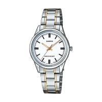 ราคา Casio Standard นาฬิกาข้อมือสุภาพสตรี สายสแตนเลส รุ่น LTP-V005SG,LTP-V005SG-7A,LTP-V005SG-7AUDF (235143481)