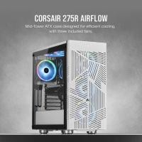 ราคา CORSAIR 275R AIRFLOW CASE GAMING TEMPERED GLASS MID-TOWER CASE WH รับประกัน 2 ปี (3734039826)