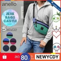 ราคา CLEARANCE SALE: Anelloแท้ ซิป2ชั้น waist bag (1140202187)