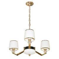 ราคา Lightmax โคมไฟช่อ 185/623 โป๊ะแก้ว สีทอง ขนาด 70 ซม. (6061828702)